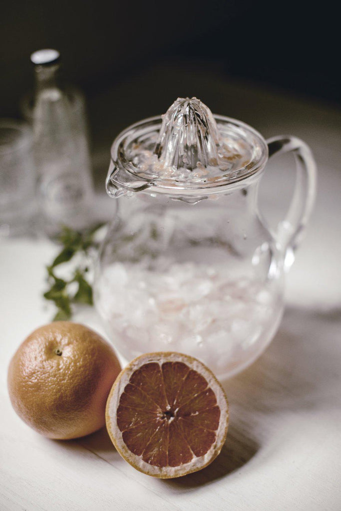 Vintage Glass Citrus Juicer-Heirloomed