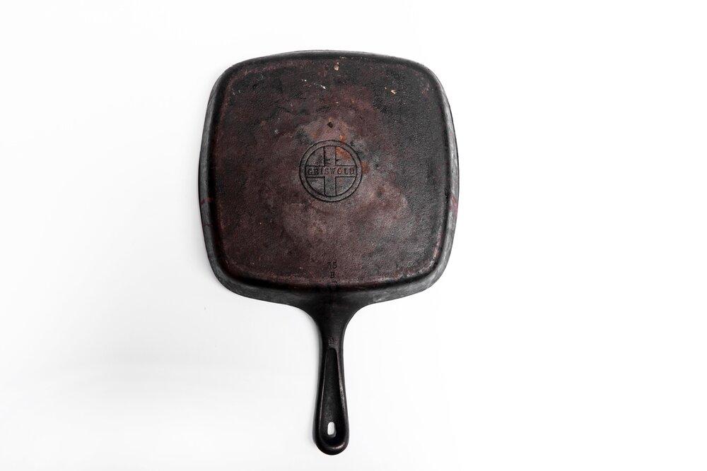 Vintage Griswold Cast Iron Skillet-Heirloomed