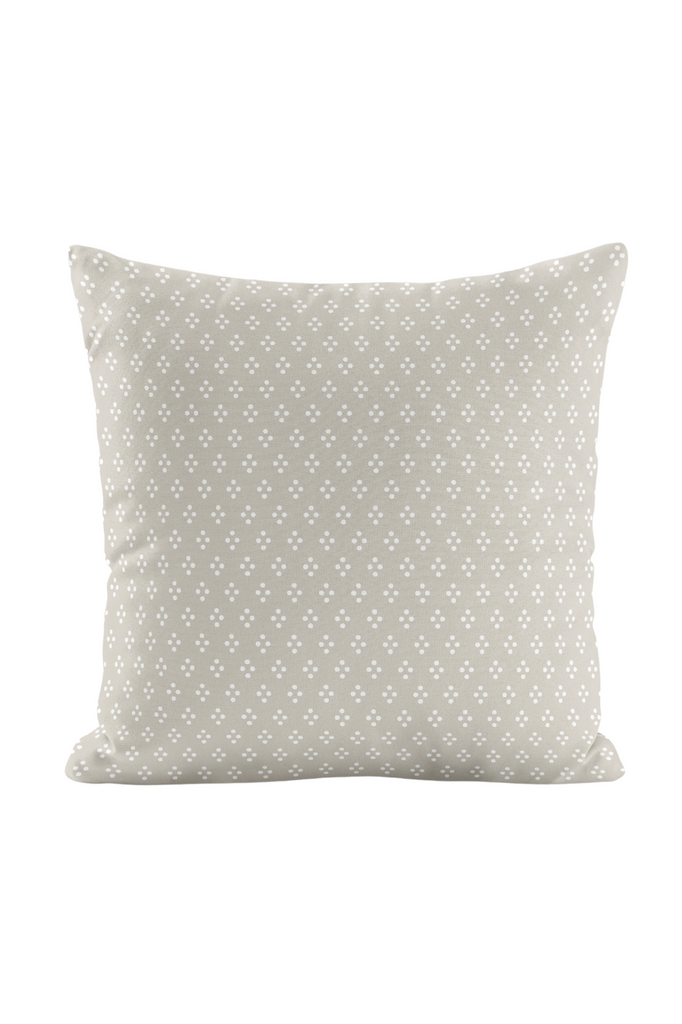 Designer Cushion - Vintage Dot in Oatmeal