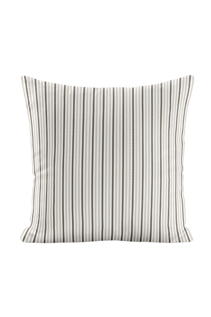 Designer Cushion - Two Tone Stripe in Neutral