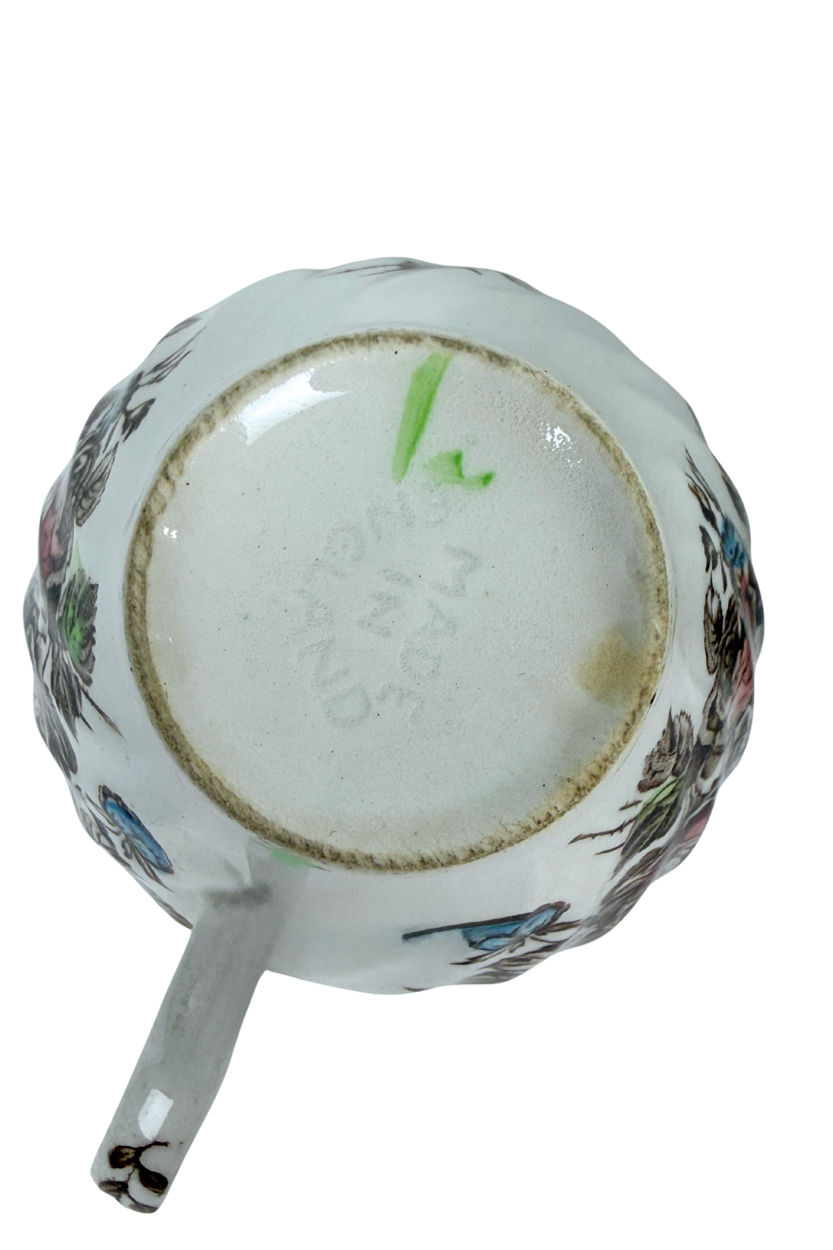 Vintage Johnson Brothers “Devon Sprays” Floral Teacups, Set of 2