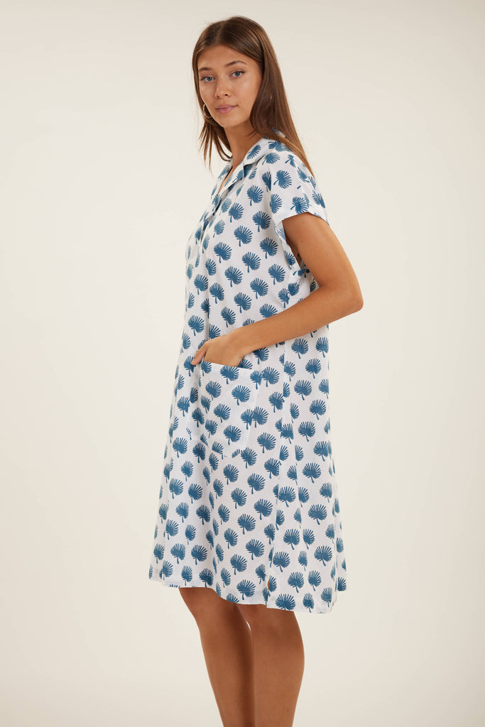 Pocket Dress in Palmetto by Heirloomed X BECASA