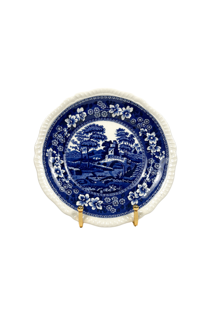 Copeland Spode “Tower” Blue Transferware Plate - Default Title