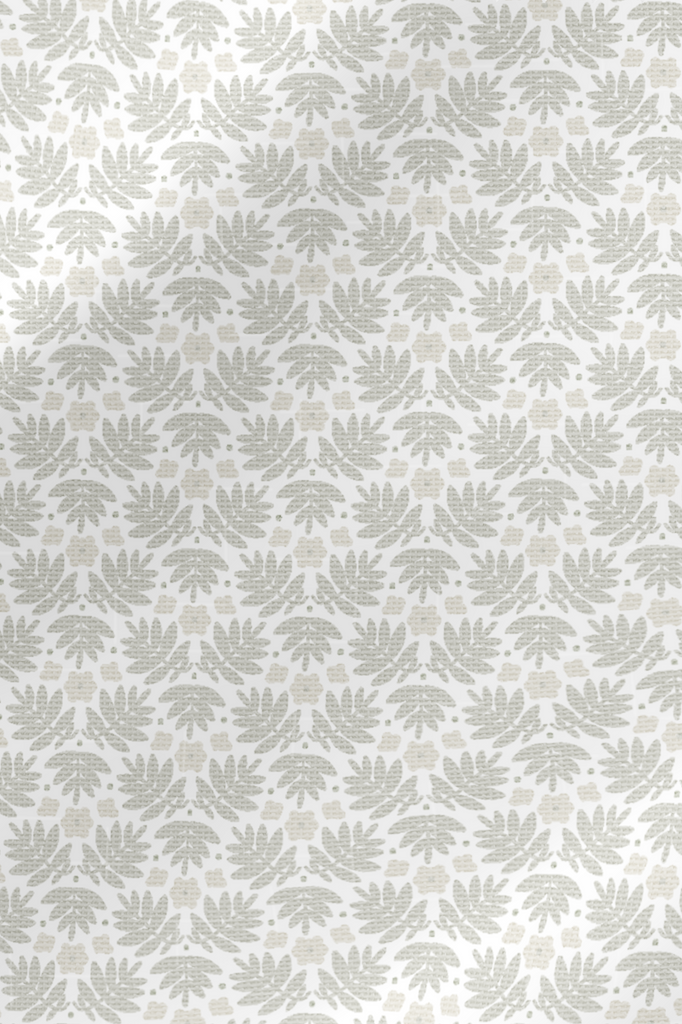 Designer Fabric - Royal Palm in Neutral