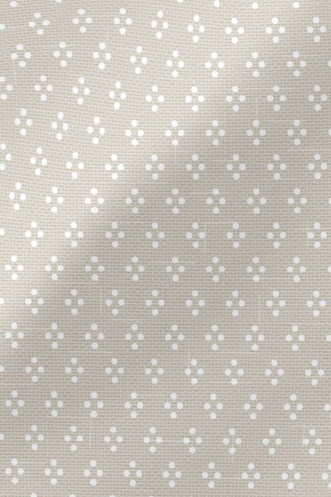Designer Fabric - Vintage Dot in Oatmeal