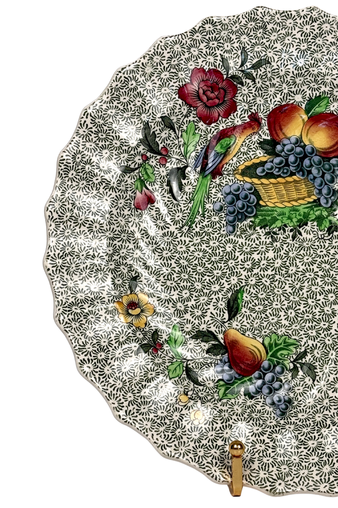 Vintage Spode Copeland George III Transferware Plate | English