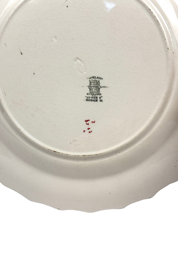 Vintage Spode Copeland George III Transferware Plate | English