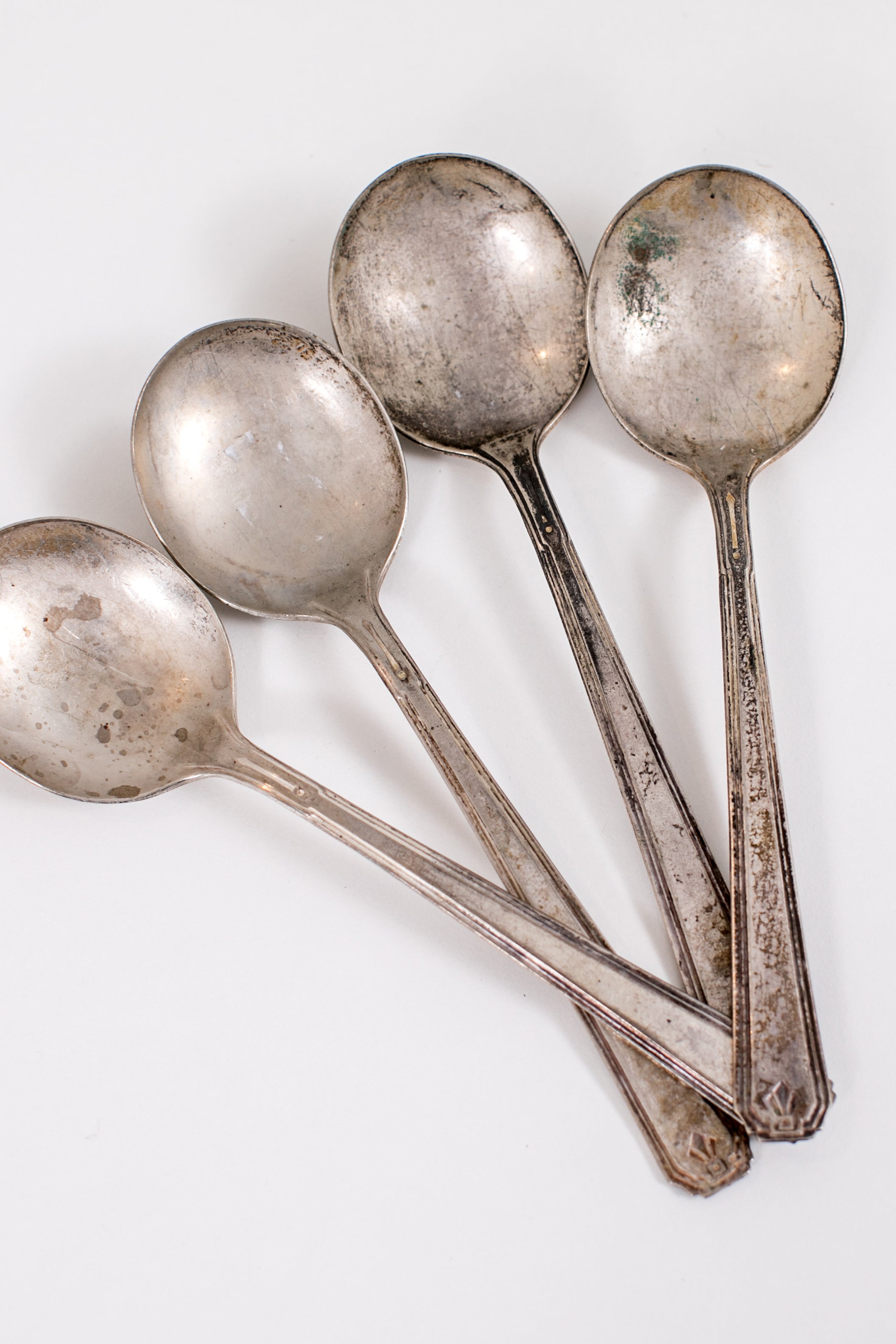 Antique 2025 soup spoons