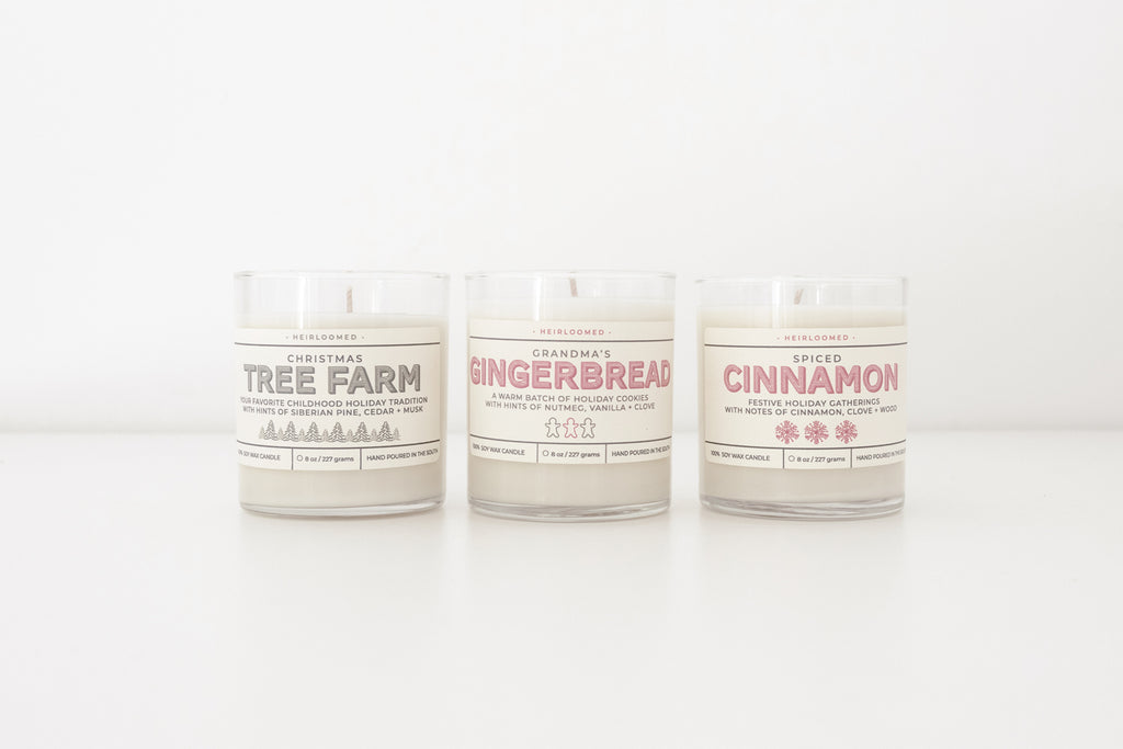 Hand Poured Soy Candle in Cinnamon Stick