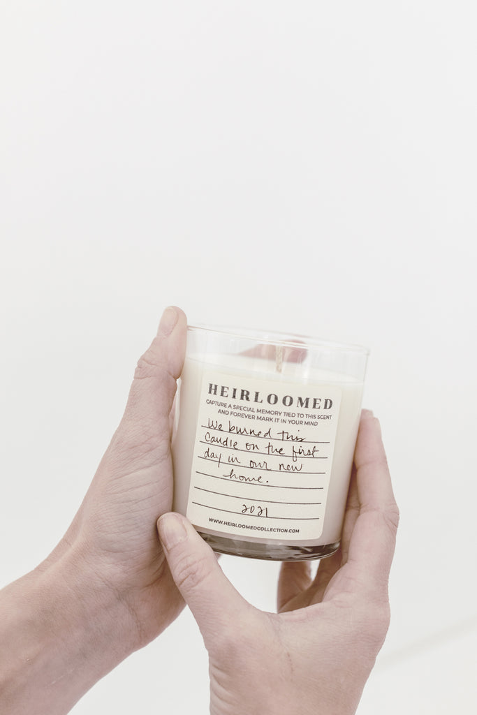 Hand Poured Soy Candle in Sawtooth Star