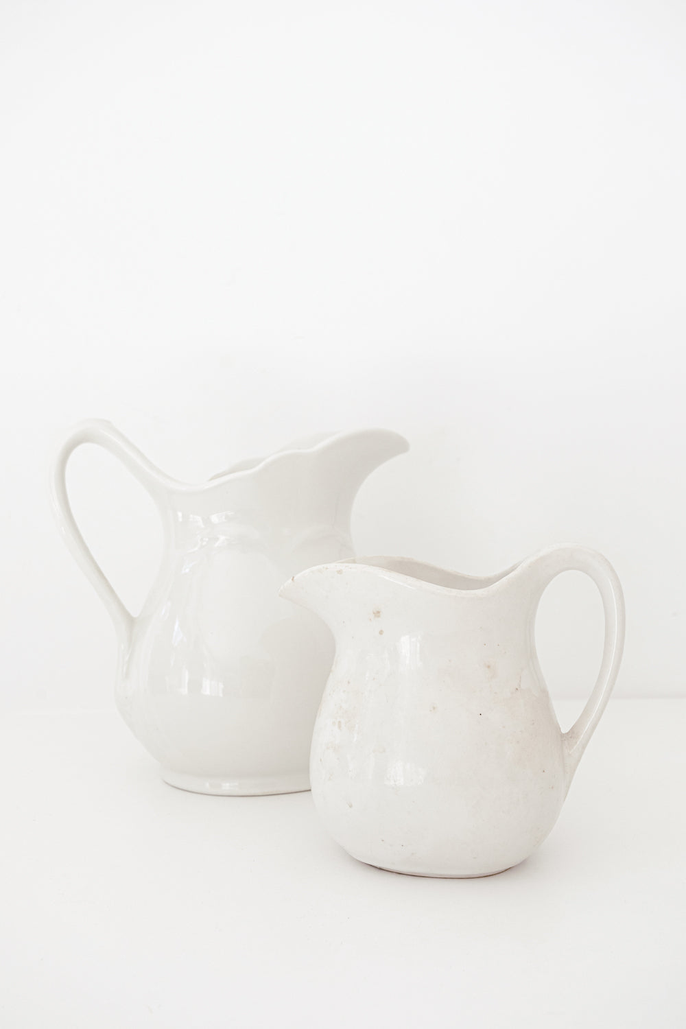 Vintage Ironstone Pitcher - Heirloomed