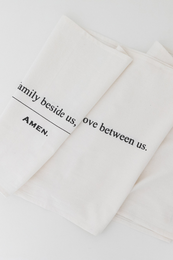 Simple Blessings Prayer Table Runner