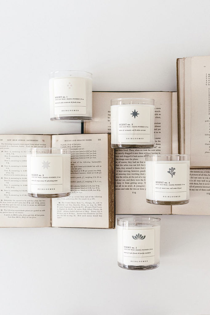Hand Poured Soy Candle in Archive Scent No. 2
