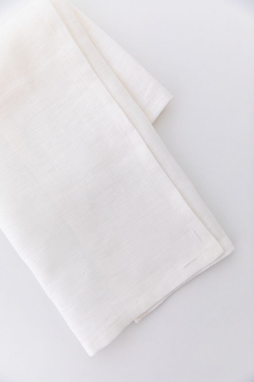 Black Linen Tea Towel Set