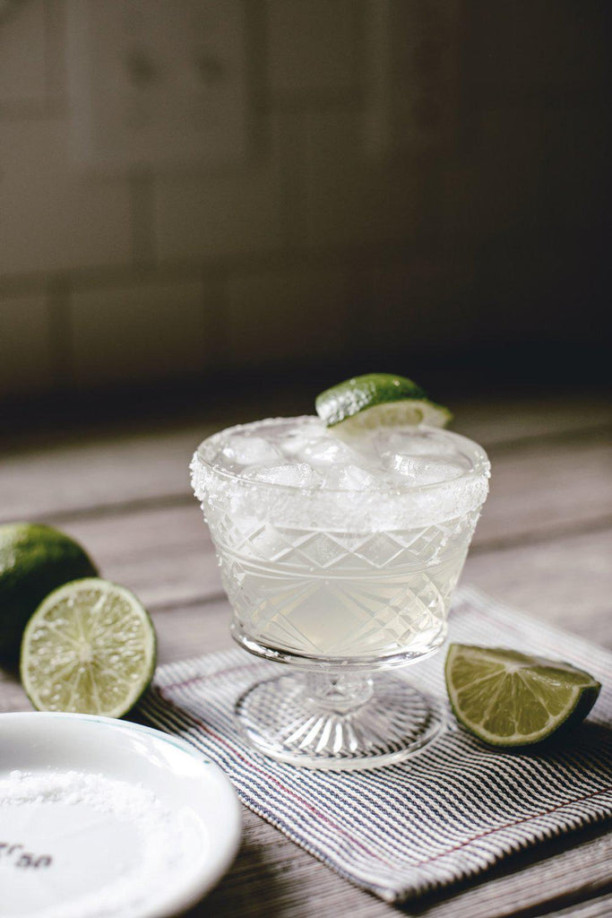 margarita styled with product