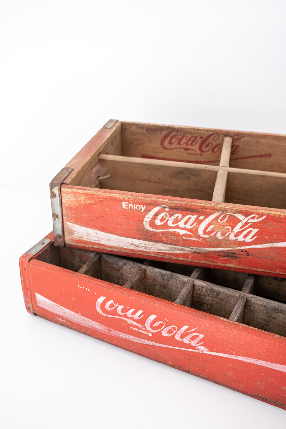 Vintage Wood Coca Cola Crate - Heirloomed